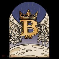 Bitcoin Angel Ornament thumb 1