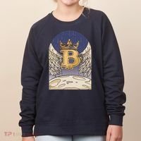 Bitcoin Angel Women's Sweatshirt thumb 0
