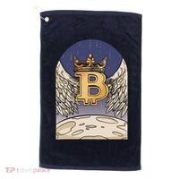 Bitcoin Angel Golf Towel thumb 0