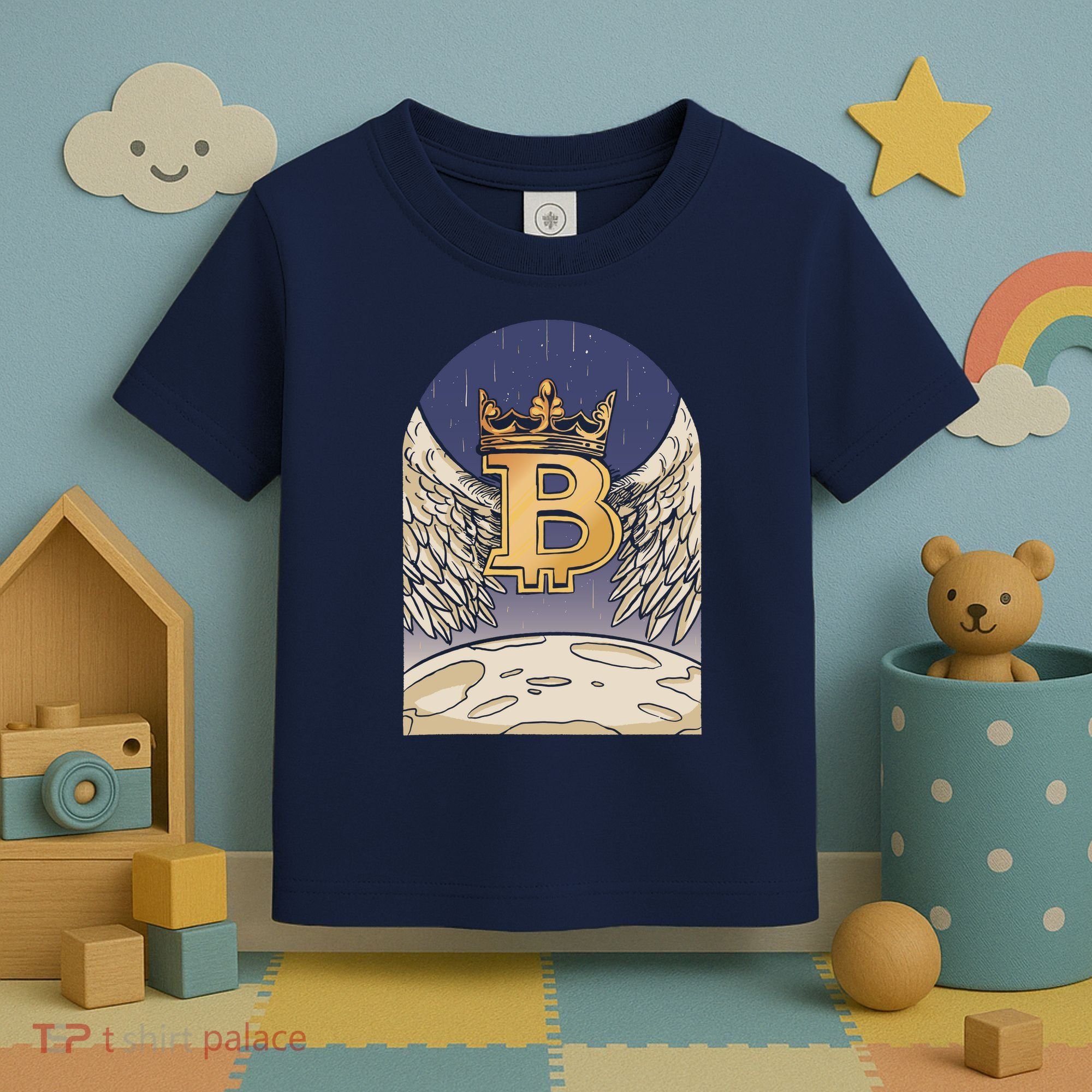 Bitcoin Angel Toddler T-Shirt