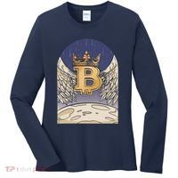 Bitcoin Angel Women's Long Sleeve Shirt thumb 0