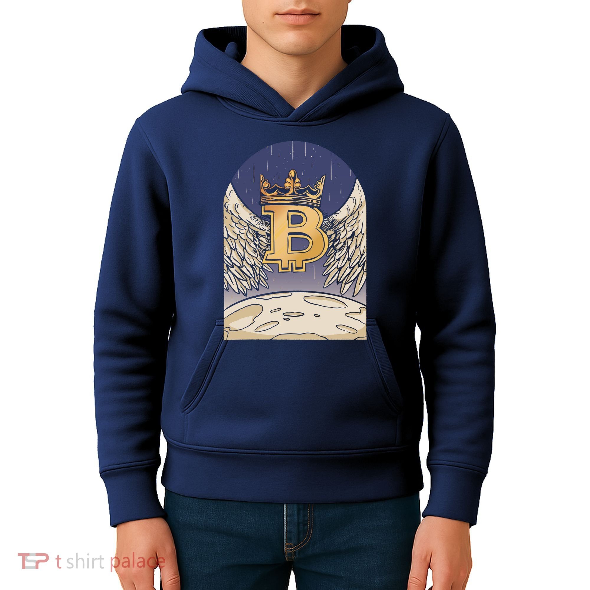 Bitcoin Angel Kids Hoodie