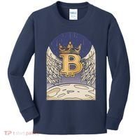 Bitcoin Angel Kids Long Sleeve Shirt thumb 0