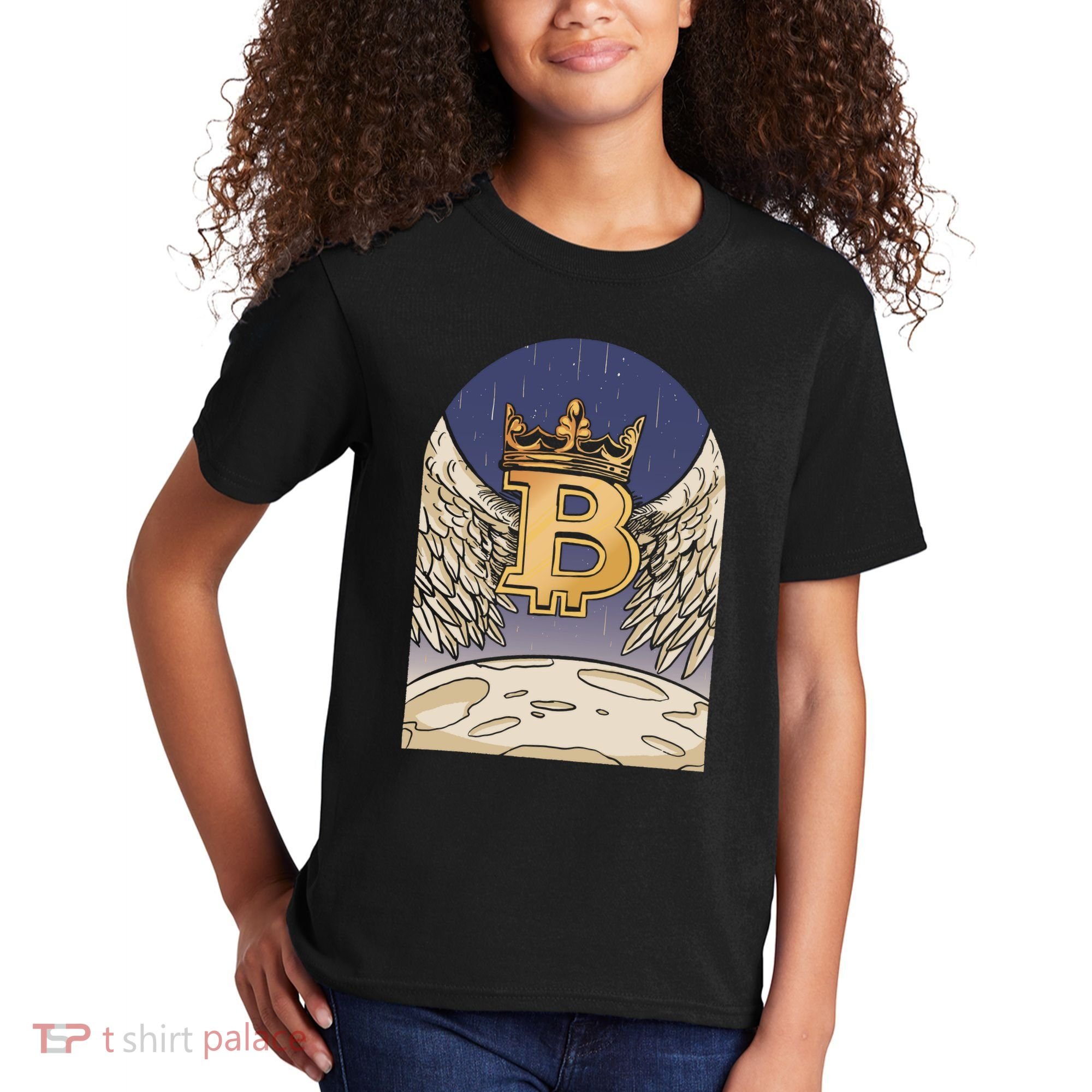 Bitcoin Angel Kids T-Shirt