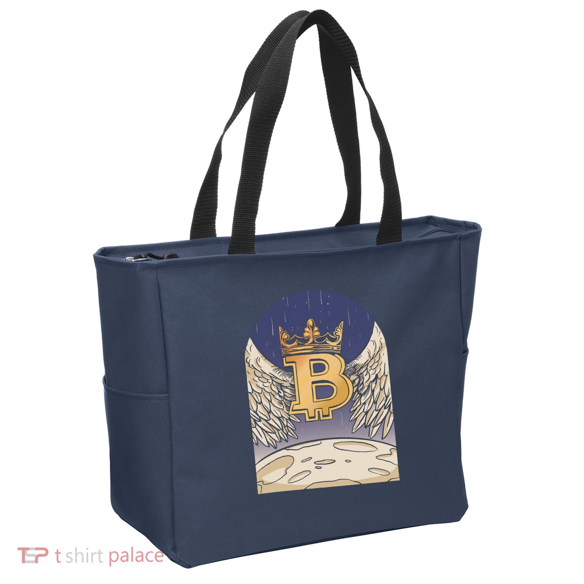 Bitcoin Angel Tote Bag
