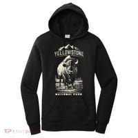 Buffalo American Bison Yellowstone National Park Women's Hoodie thumb 0