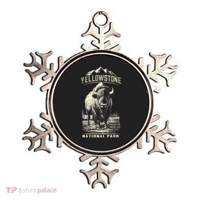 Buffalo American Bison Yellowstone National Park Ornament