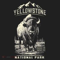 Buffalo American Bison Yellowstone National Park Hat thumb 2