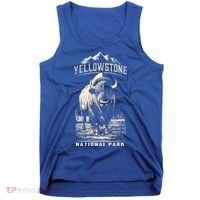 Buffalo American Bison Yellowstone National Park Tank Top thumb 0