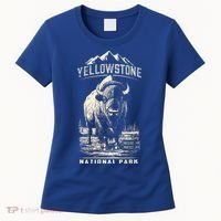Buffalo American Bison Yellowstone National Park Women's T-Shirt thumb 0