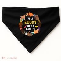 Be A Buddy Not A Bully Anti Bullying USA-Made Doggie Bandana thumb 0