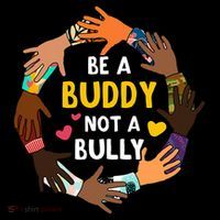 Be A Buddy Not A Bully Anti Bullying Women's Hoodie thumb 2