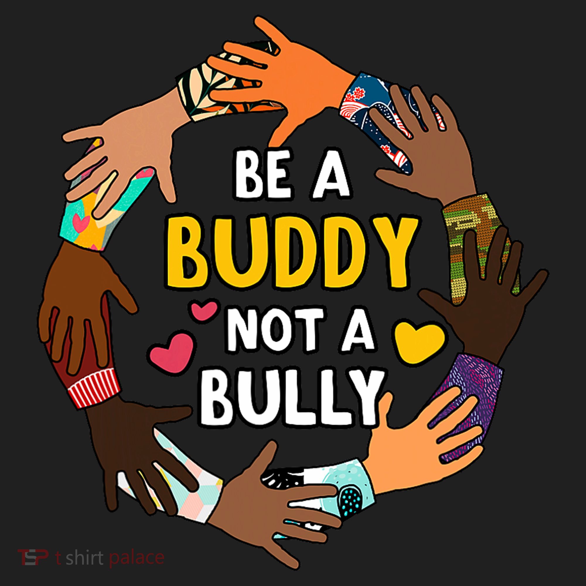 Be A Buddy Not A Bully Anti Bullying Golf Towel