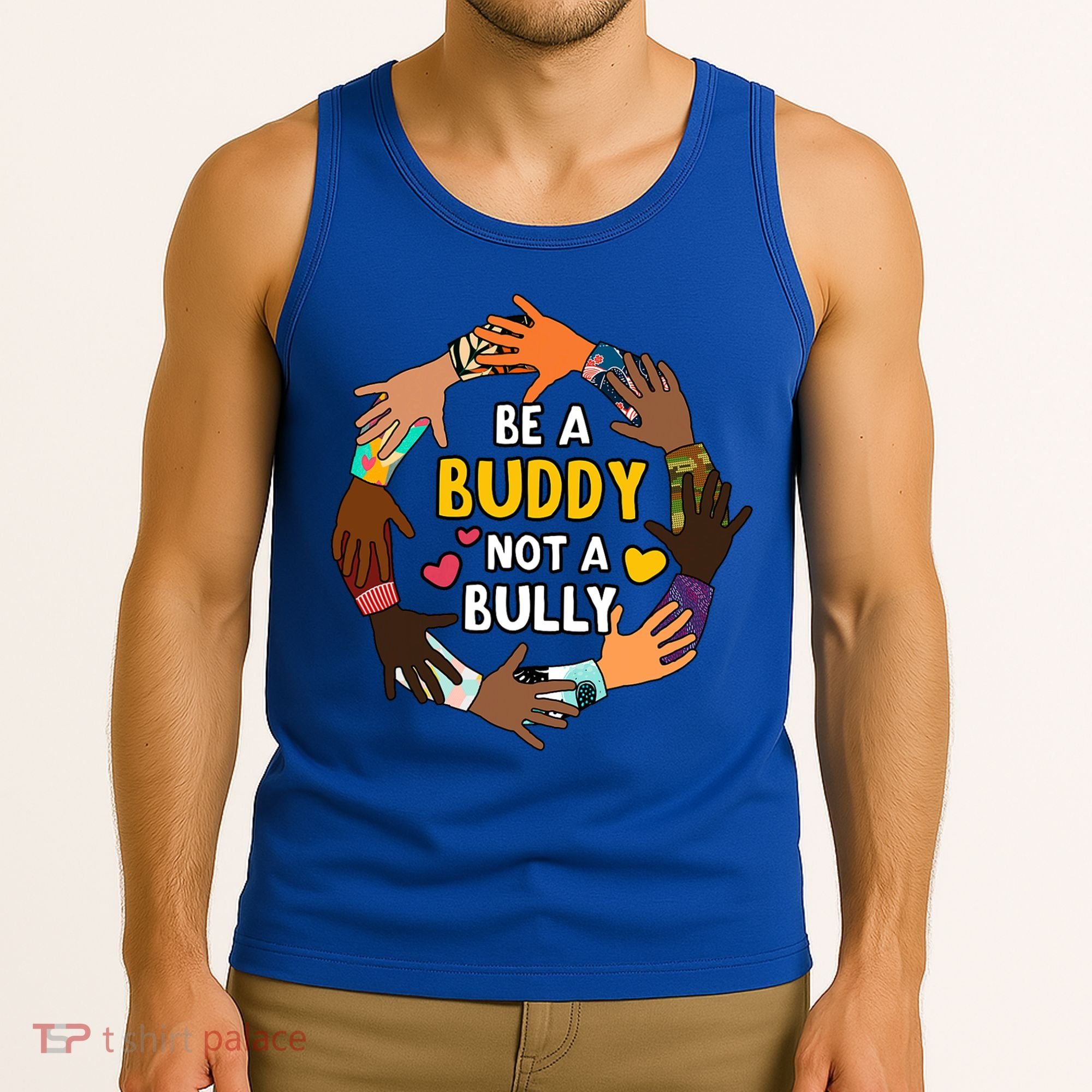 Be A Buddy Not A Bully Anti Bullying Tank Top