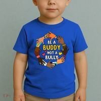 Be A Buddy Not A Bully Anti Bullying Toddler T-Shirt thumb 2