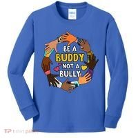 Be A Buddy Not A Bully Anti Bullying Kids Long Sleeve Shirt thumb 0