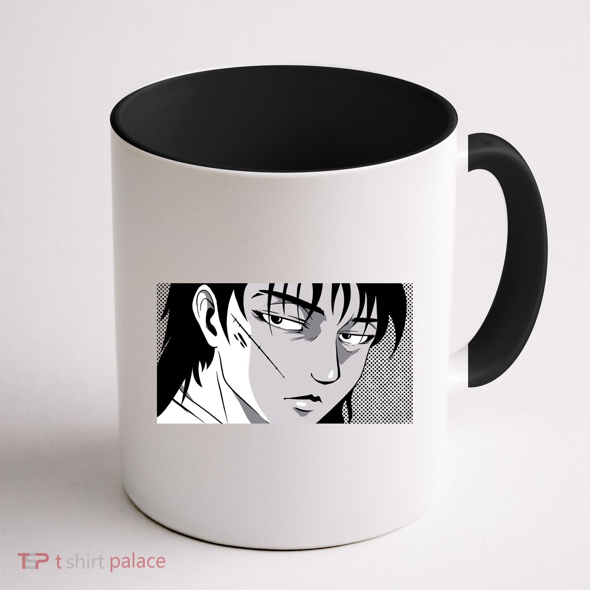 Badass Anime Boy Coffee Mug