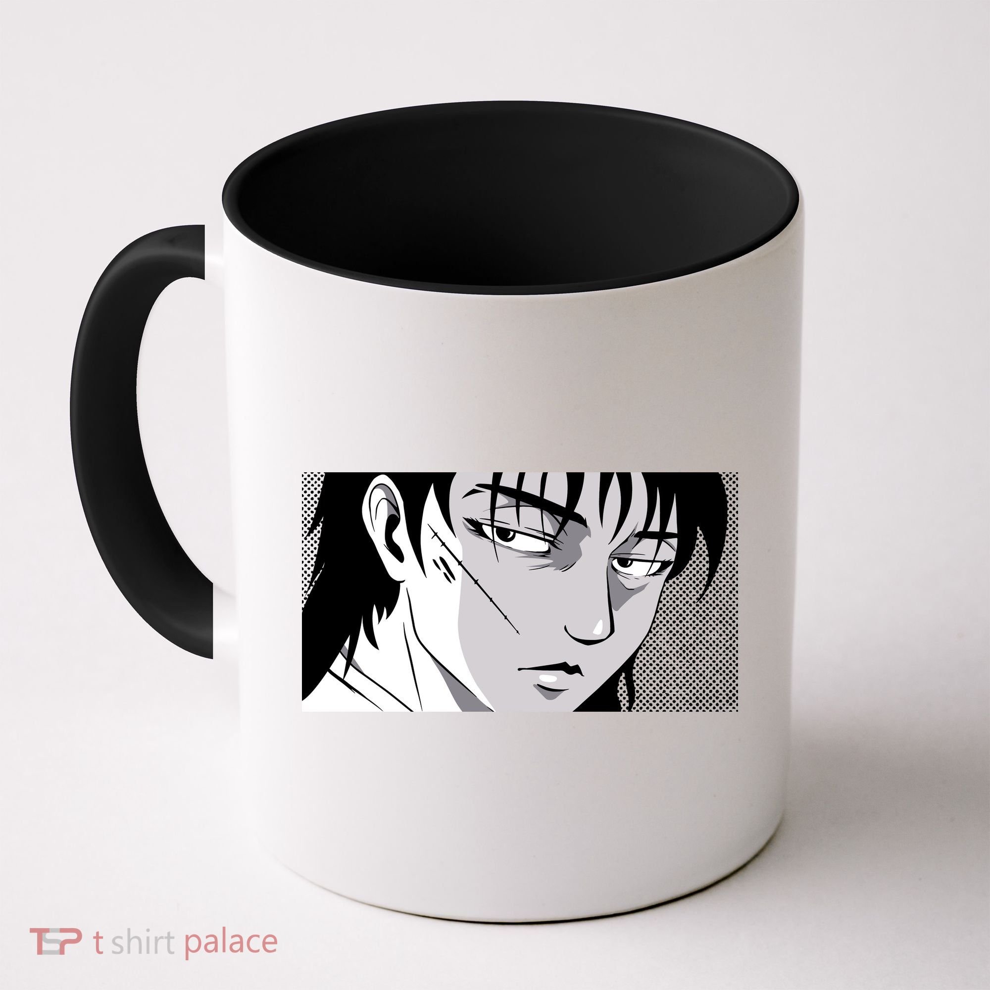 Badass Anime Boy Coffee Mug