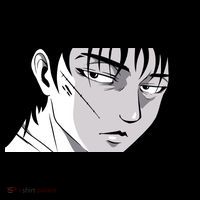 Badass Anime Boy Ornament thumb 1
