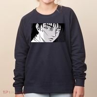 Badass Anime Boy Women's Sweatshirt thumb 0