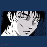 Badass Anime Boy USA-Made Doggie Bandana thumb 2