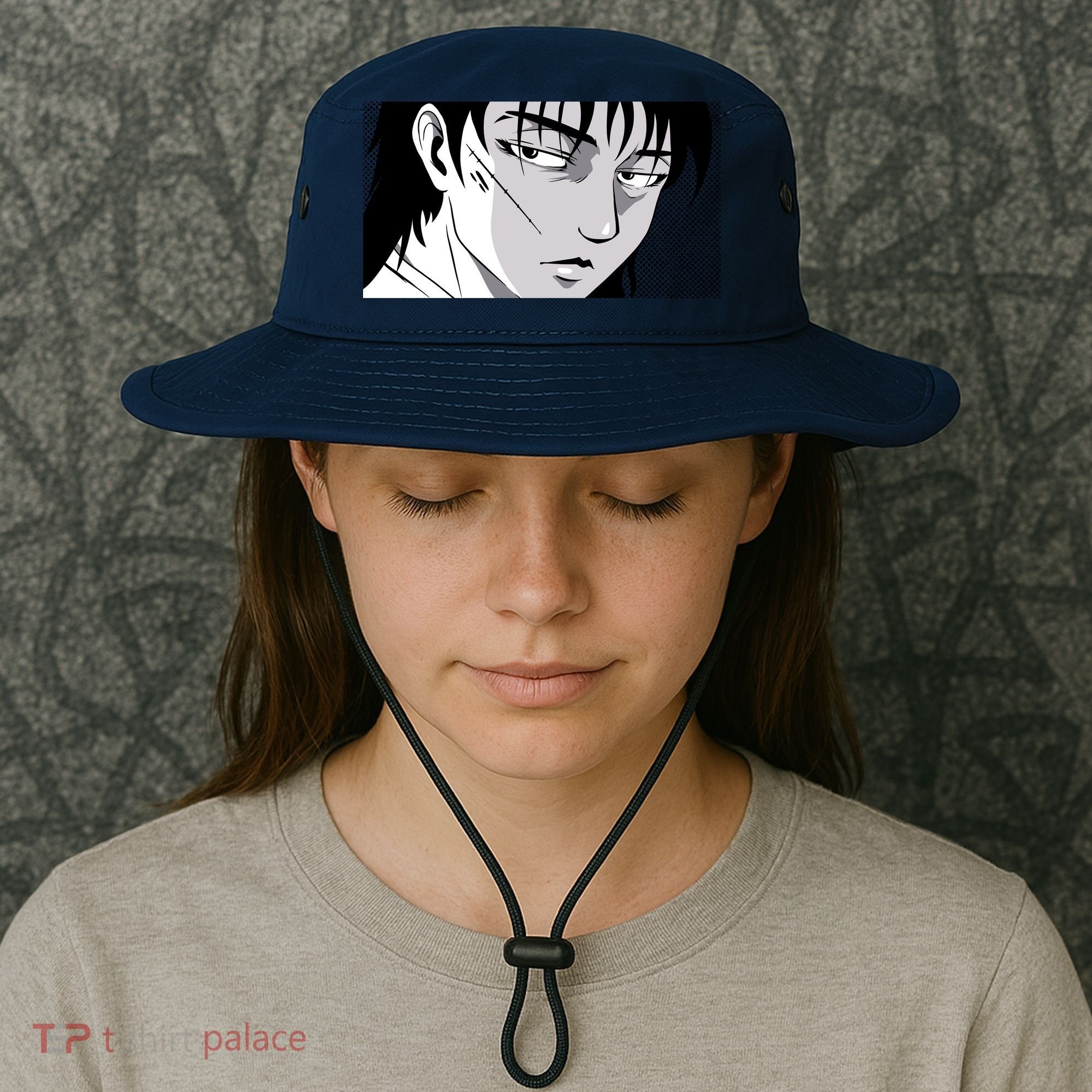 Badass Anime Boy Bucket Hat