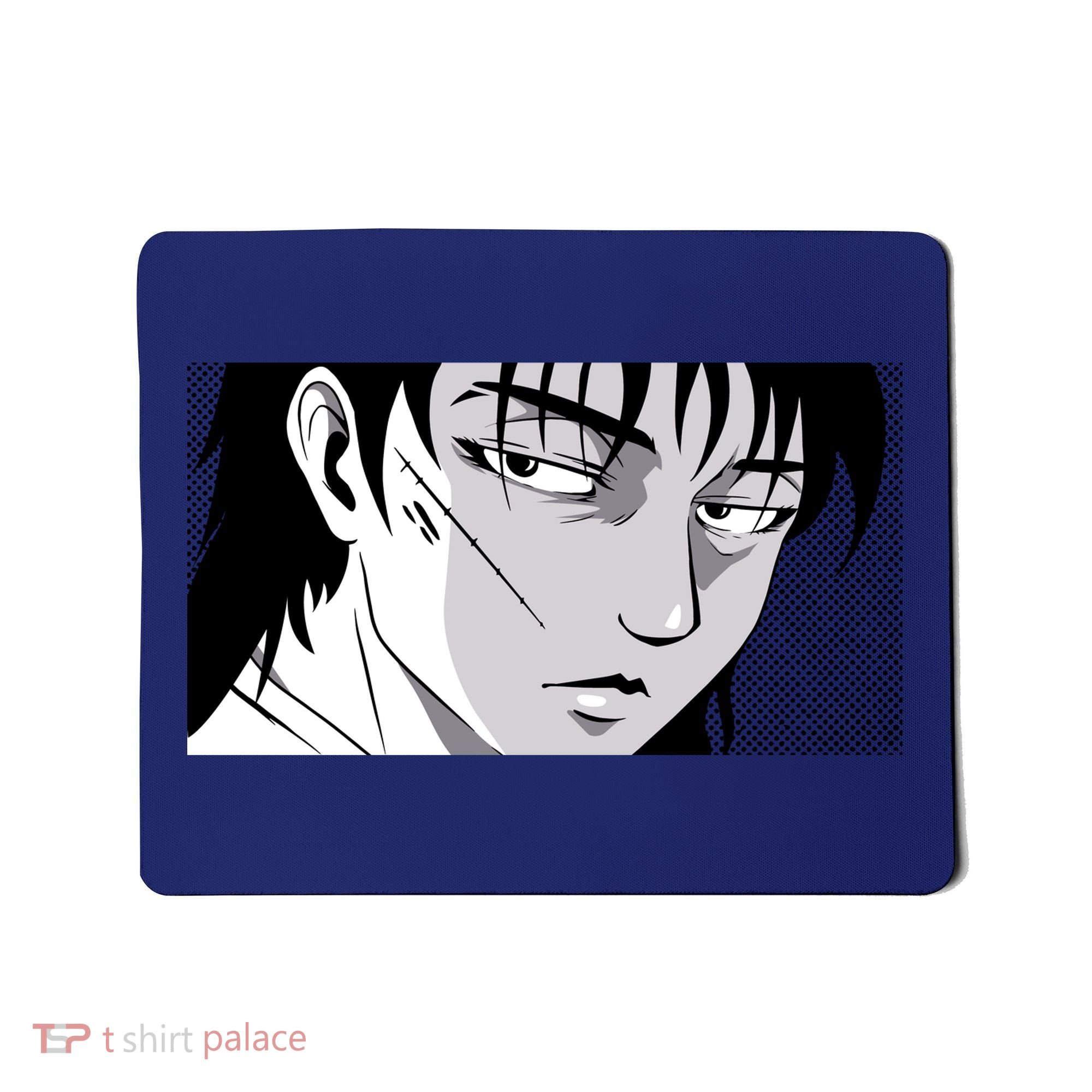 Badass Anime Boy Mousepad