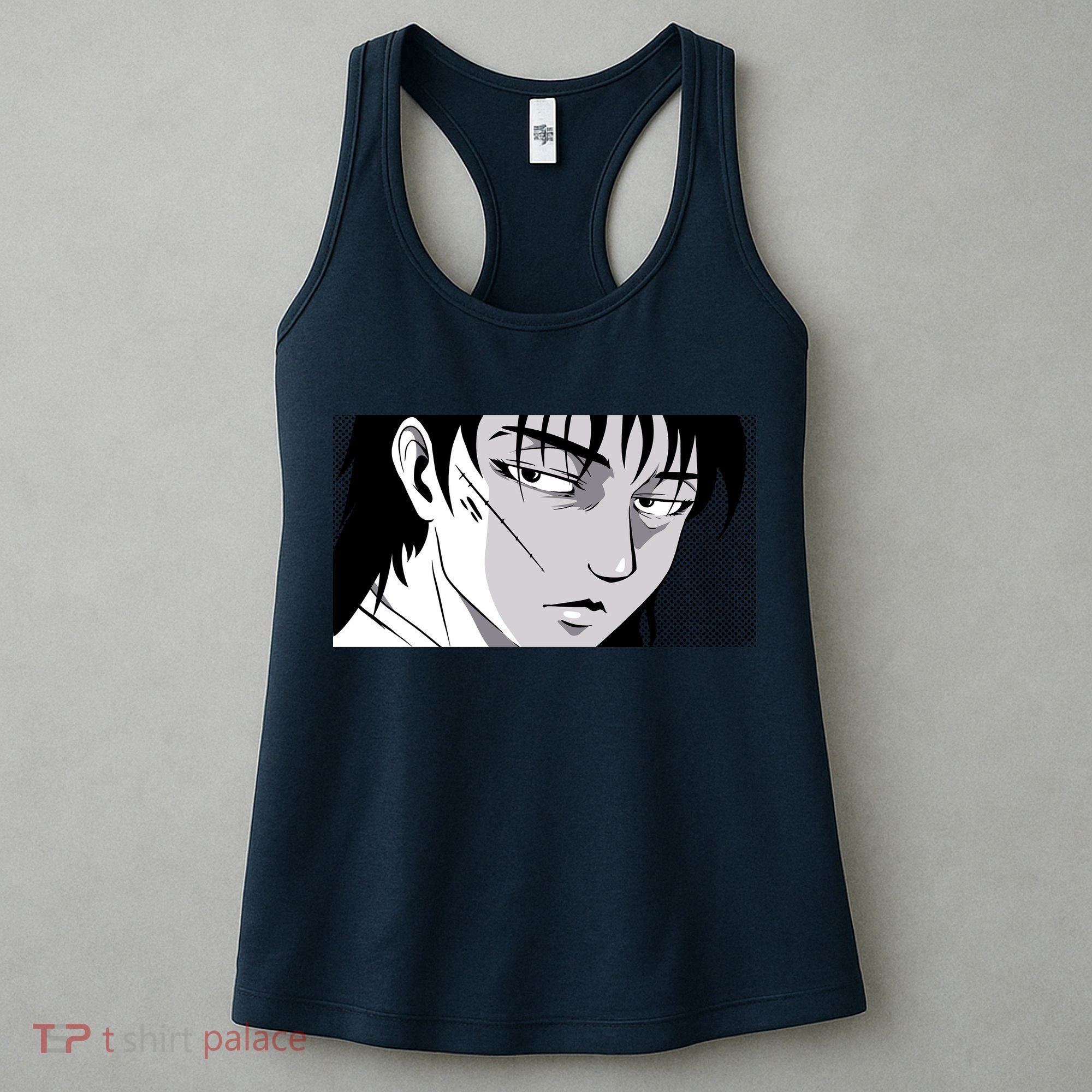Badass Anime Boy Women's Tank Top