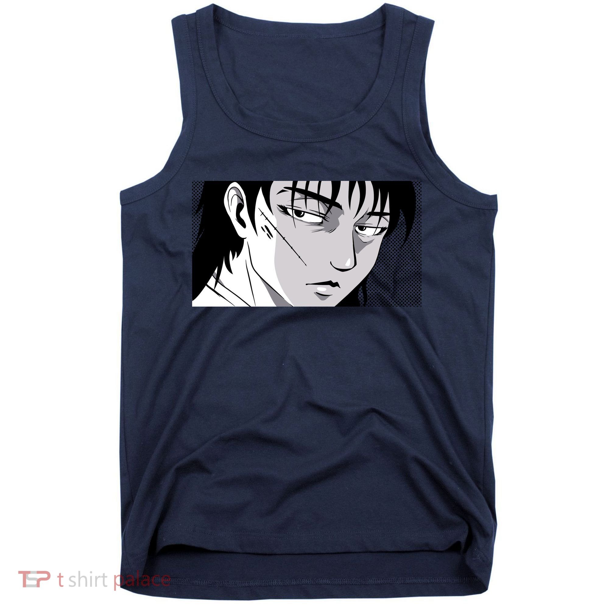 Badass Anime Boy Tank Top