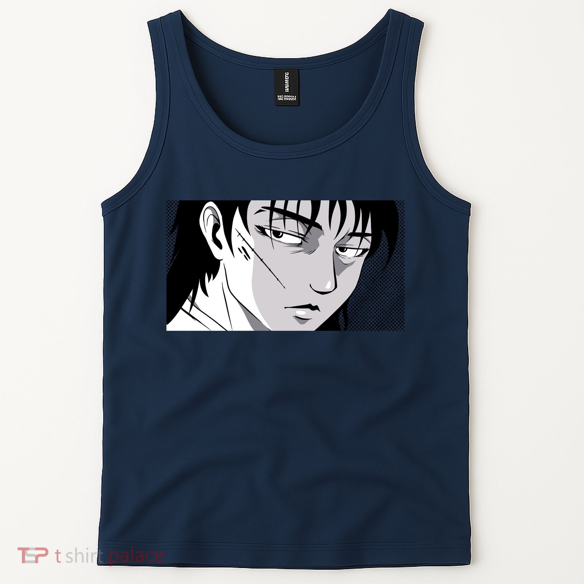 Badass Anime Boy Tank Top