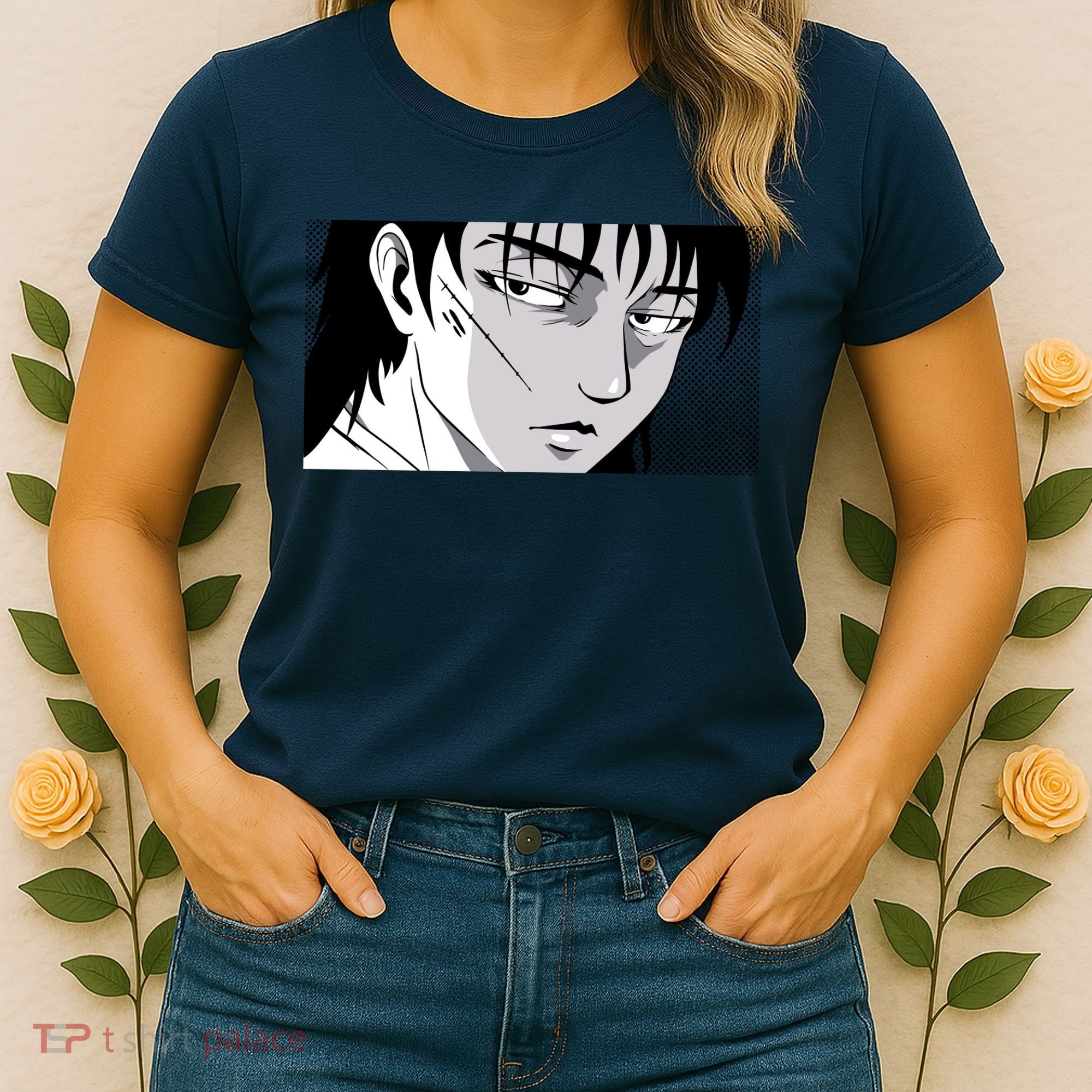 Badass Anime Boy Women's T-Shirt