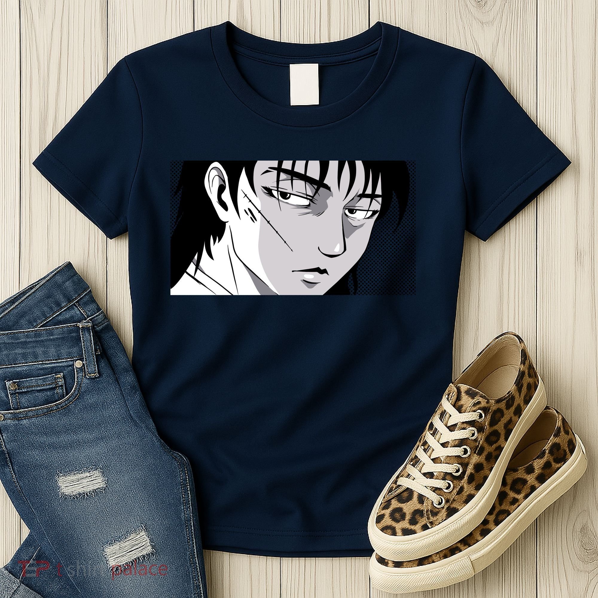 Badass Anime Boy Women's T-Shirt