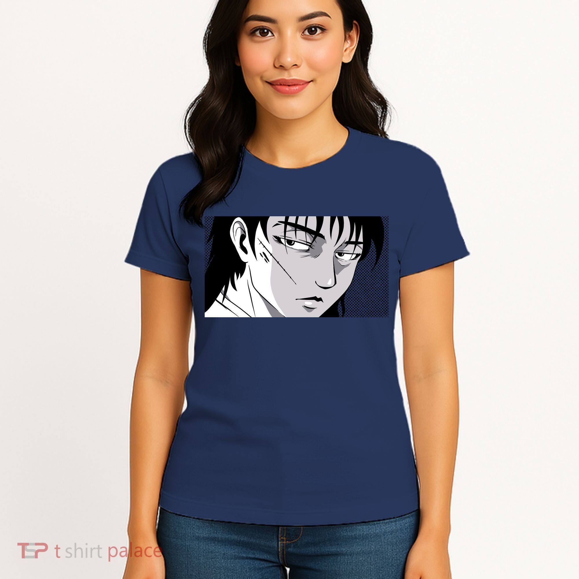 Badass Anime Boy Women's T-Shirt