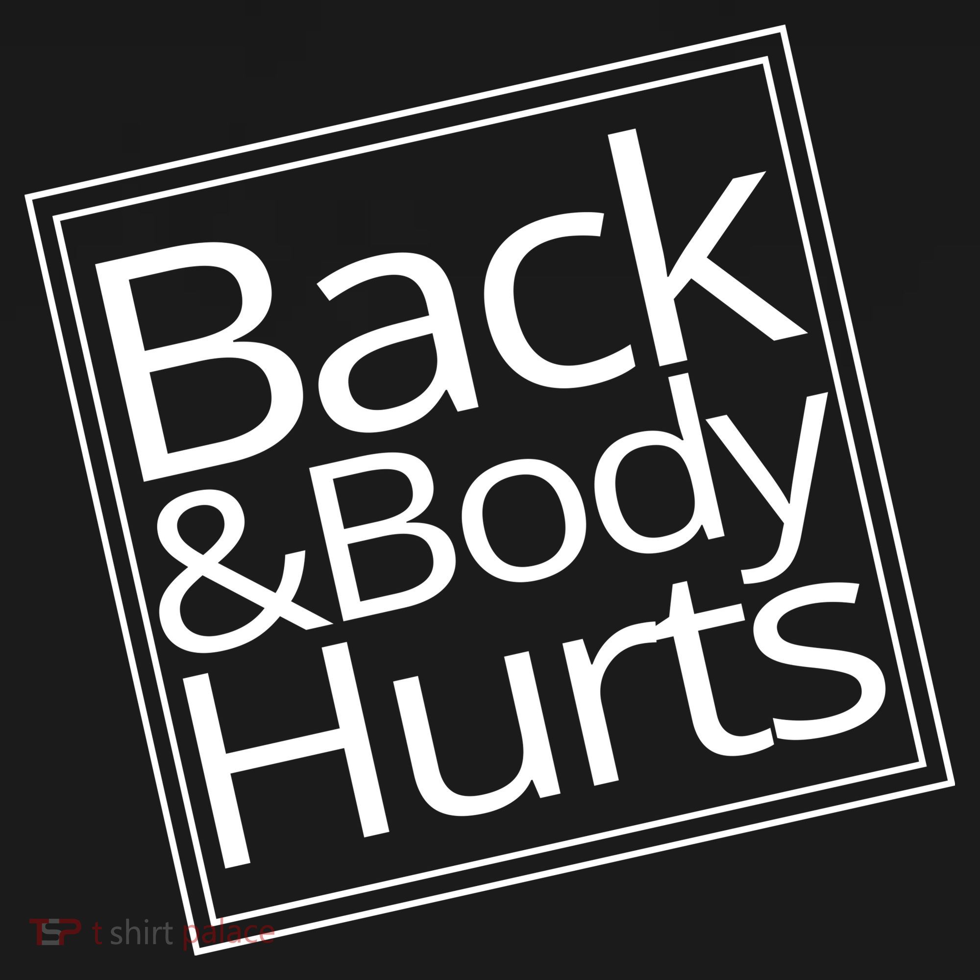 Back And Body Hurts Doggie Tank