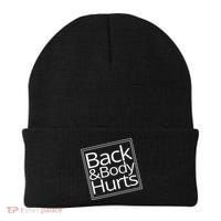 Back And Body Hurts Beanie thumb 0