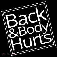 Back And Body Hurts Kids Long Sleeve Shirt thumb 2