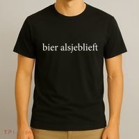 Bier Alsjeblieft Beer Please Dutch Language Vacation T-Shirt thumb 3