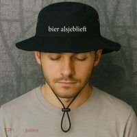 Bier Alsjeblieft Beer Please Dutch Language Vacation Bucket Hat thumb 2