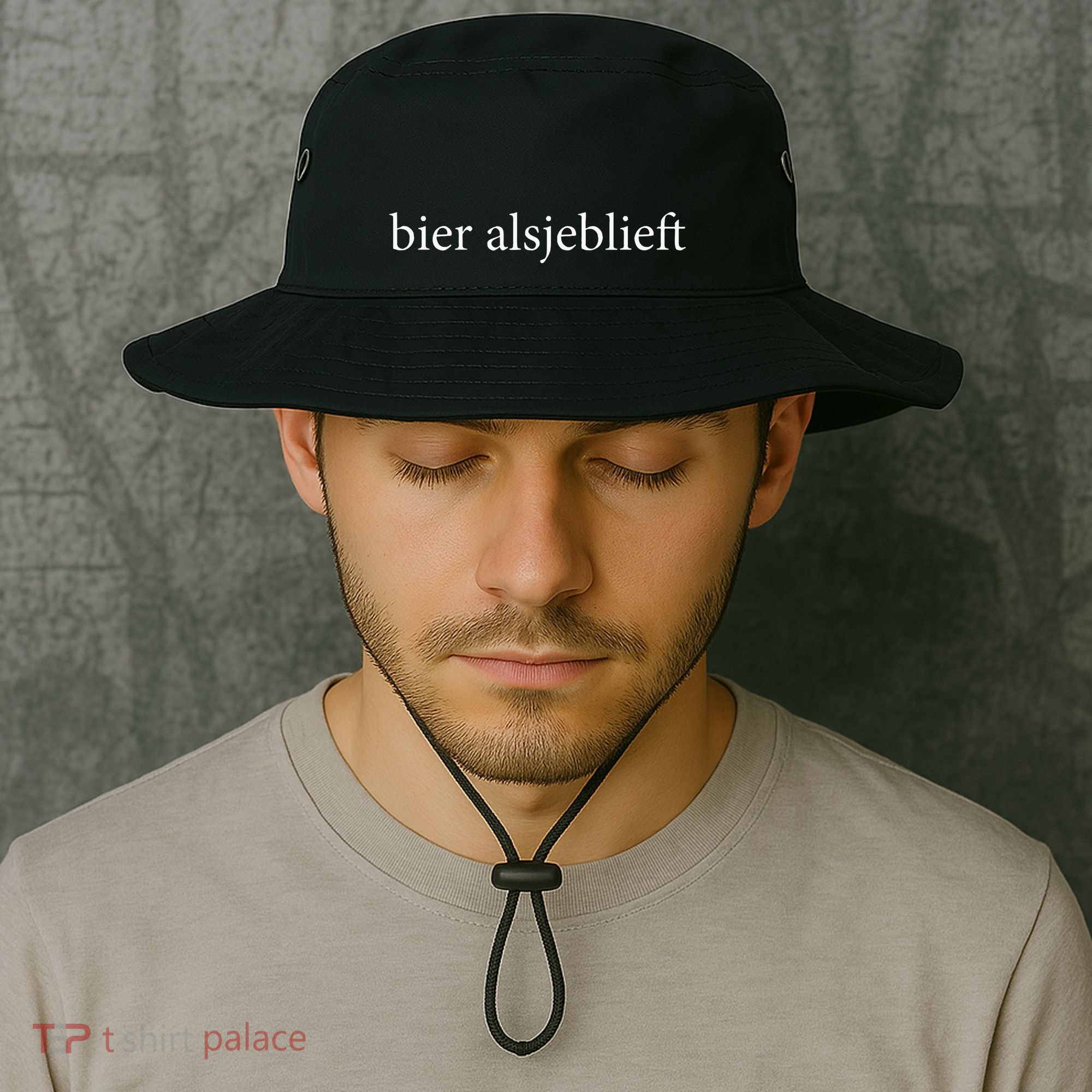 Bier Alsjeblieft Beer Please Dutch Language Vacation Bucket Hat