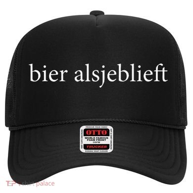Bier Alsjeblieft Beer Please Dutch Language Vacation Hat