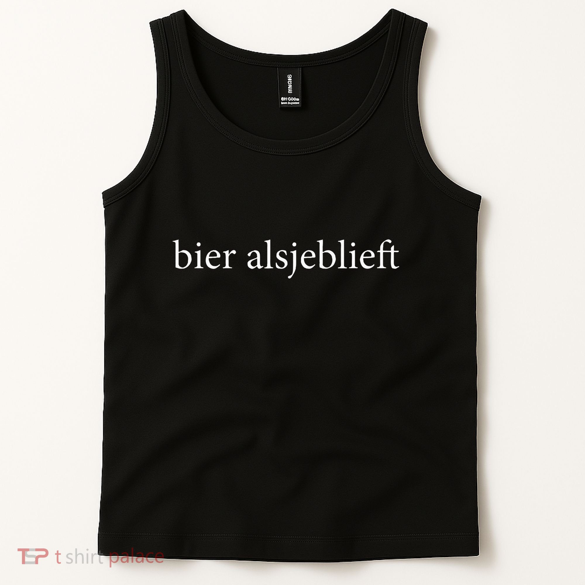 Bier Alsjeblieft Beer Please Dutch Language Vacation Tank Top