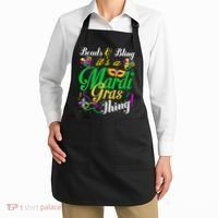 Beads And Bling ItS A Mardi Gras Thing Carnival Costume Apron thumb 2