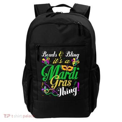 Beads And Bling ItS A Mardi Gras Thing Carnival Costume Backpack