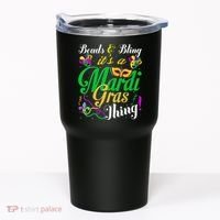 Beads And Bling ItS A Mardi Gras Thing Carnival Costume Tumbler thumb 0