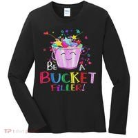 Be A Bucket Filler Funny School Back To School Women's Long Sleeve Shirt thumb 0