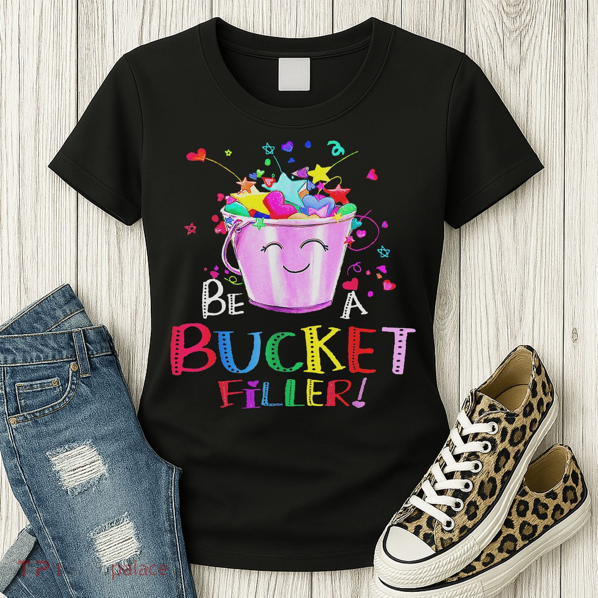 Be A Bucket Filler Funny School Back To School Women's T-Shirt