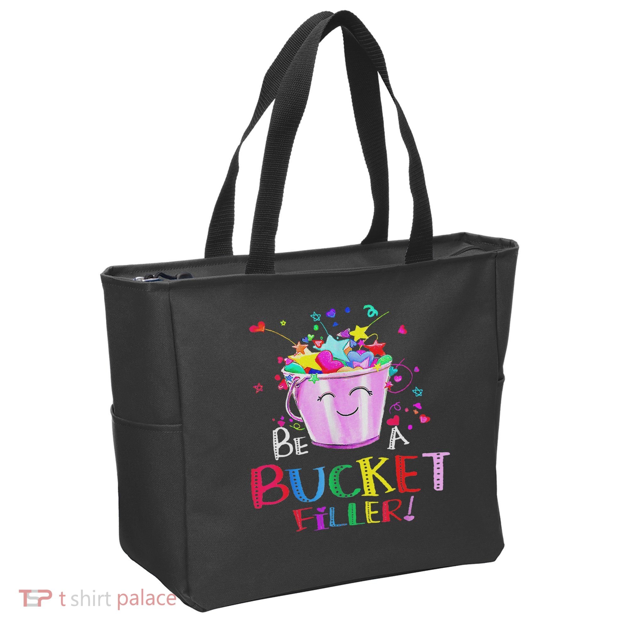Be A Bucket Filler Funny School Back To School Tote Bag
