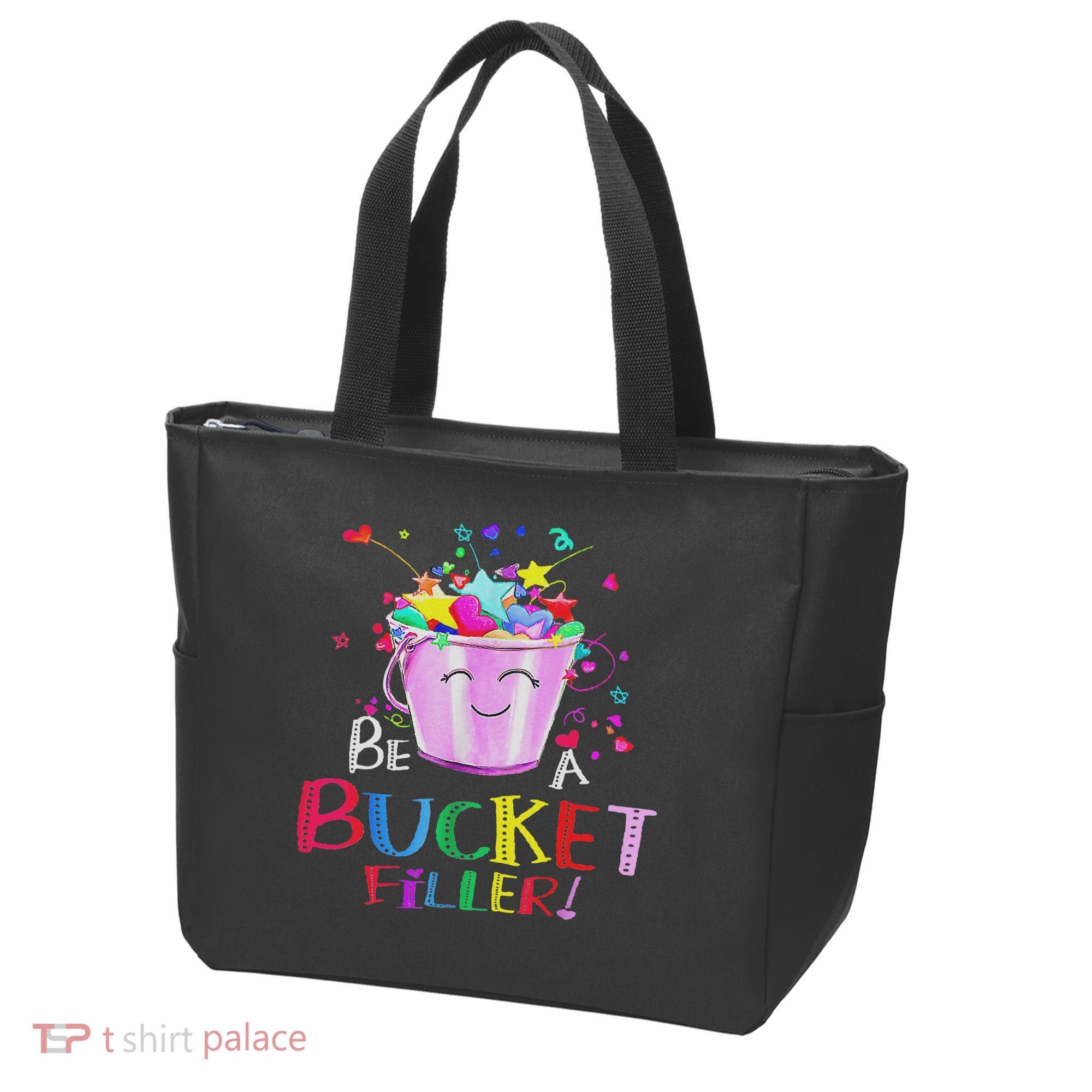 Be A Bucket Filler Funny School Back To School Tote Bag