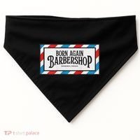 Born Again Barbershop Merch USA-Made Doggie Bandana thumb 0