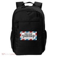Born Again Barbershop Merch Backpack thumb 0